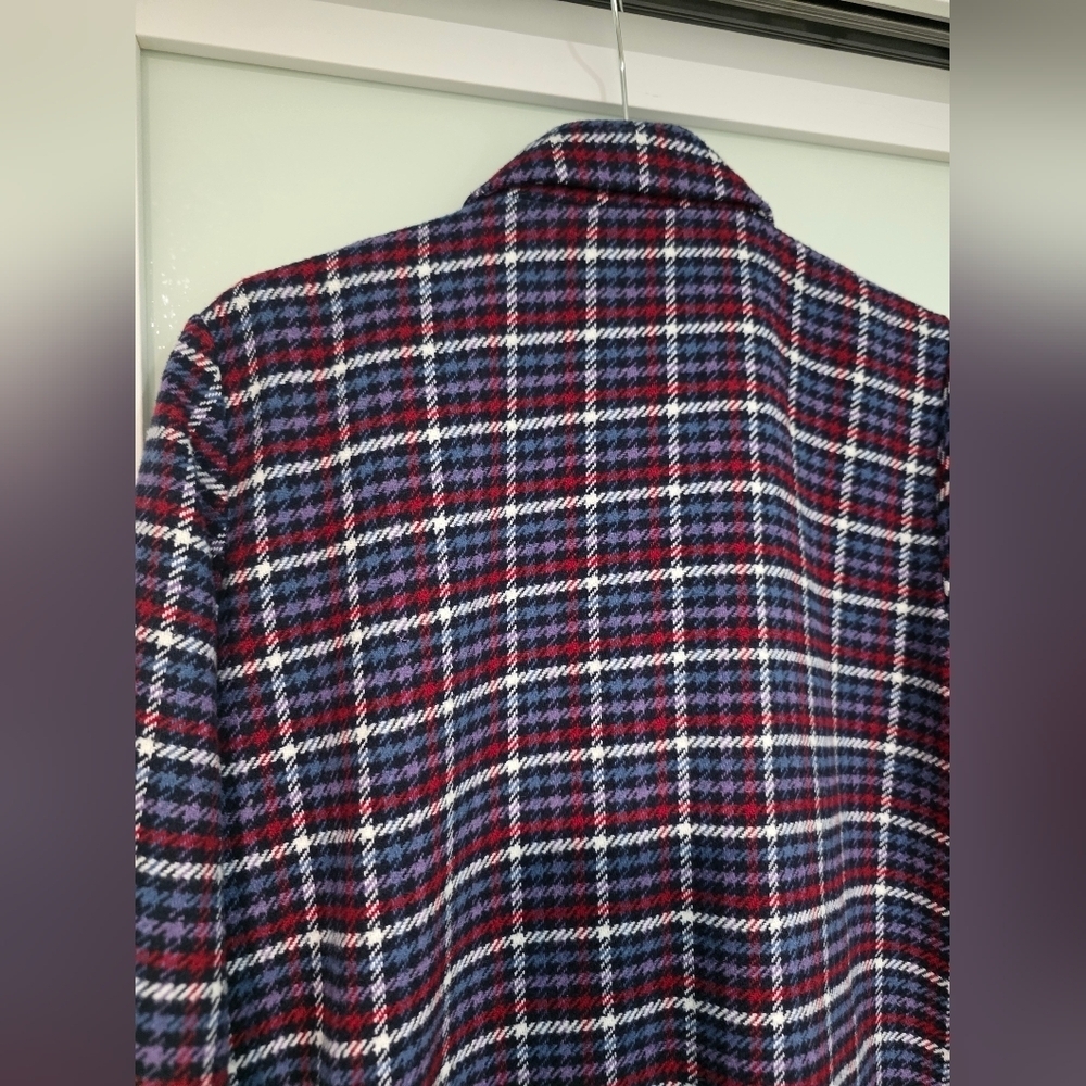 NWOT Monki Double Breasted Plaid Blazer Sz M - Picture 13 of 16